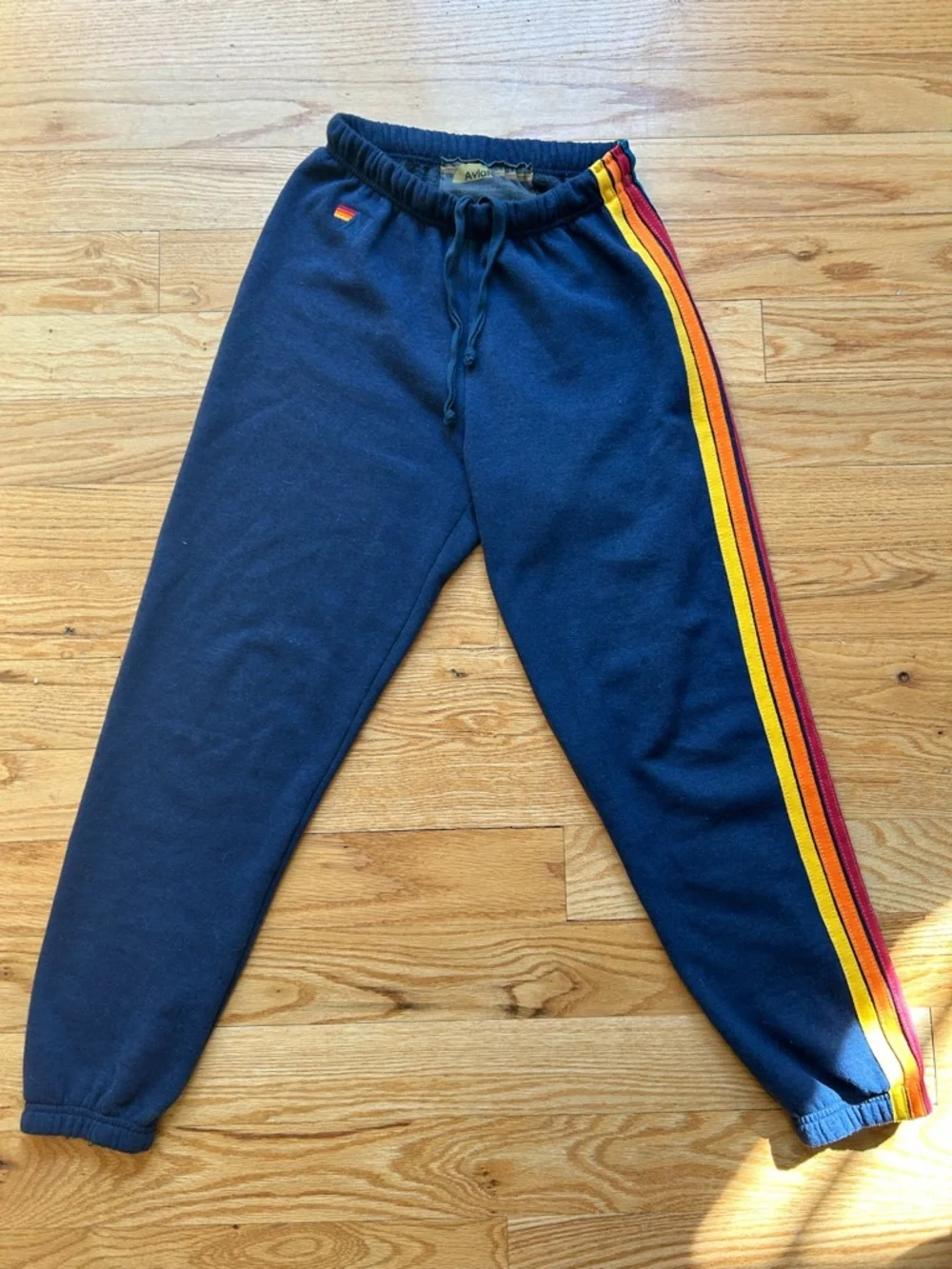 Aviator Nation 5 Stripe Sweatpants, S - Picture 2 of 4